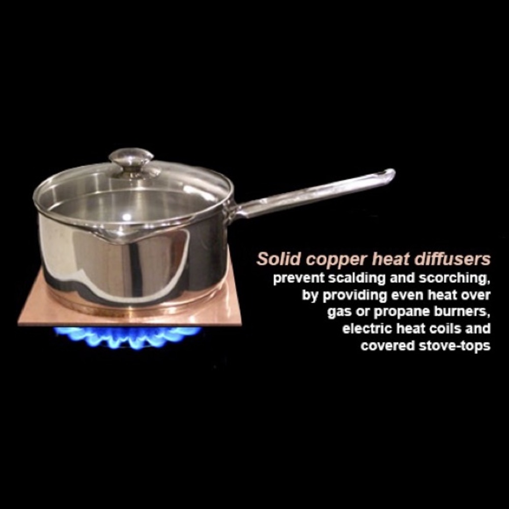 Copper Stovetop Diffuser / Defrosting Plate